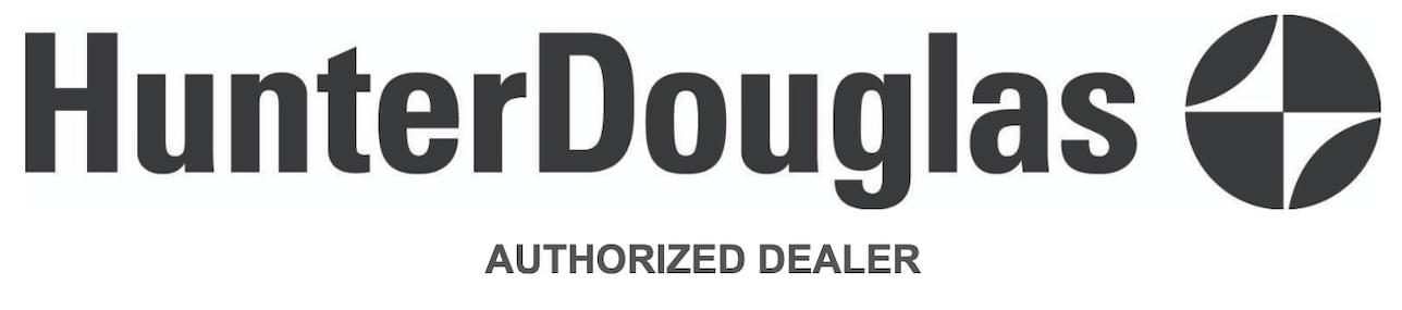 Hunter Douglas logo with the authorized dealer